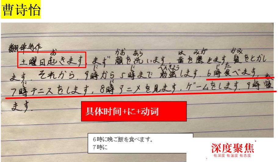 朝陽義塾小萌新們的日語作文